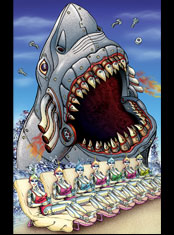 emek x: robot cruise robo shark