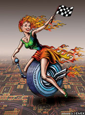 emek x: tire girl