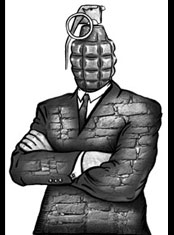 emek x: wallman grenade head