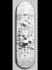 emek x: Cy_Board, 3D Skateboard for art show: 44 Boards