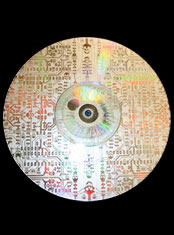 emek x: 3D eye, cyber technology painted on an LP