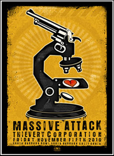 Emek Studios: Massive Attack Heart Under Microscope