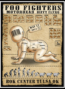 Emek Studios: Foo Fighters w/ Motorhead on metal