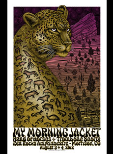 Emek Studios: My Morning Jacket at Red Rocks