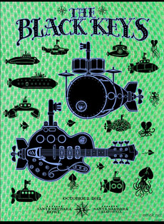 Emek Studios: The Black Keys Little Black Submarines