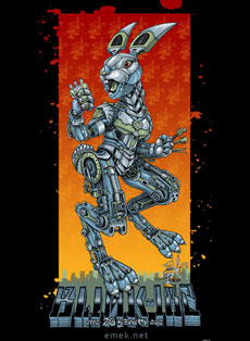 Emek Studios: Blink 182 20th Anniversary Poster