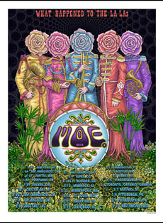 Emek Studios: Moe. What Happened to the LaLas Tour 2012