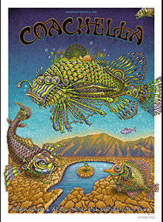 Emek Studios: Coachella 2013 Sunset Fish