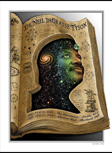 Emek Studios: Dr. Neil Tyson DeGrasse lecture at the Schnitzer in Portland, OR and Seattle, WA