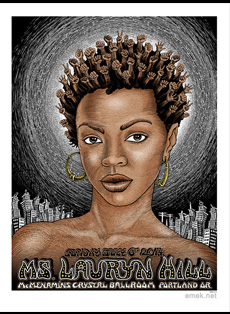 Emek Studios: Lauryn Hill at the crystal ballroom