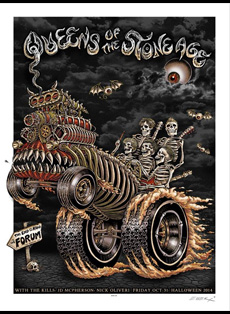 Emek Studios: Queens of the Stone Age Halloween Boner machine