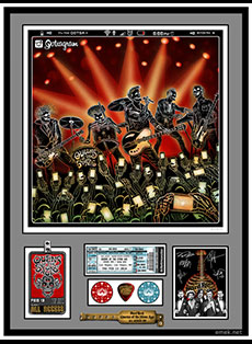 Emek Studios: queens of the stone age, worlds first selfie poster QOTSAstagram