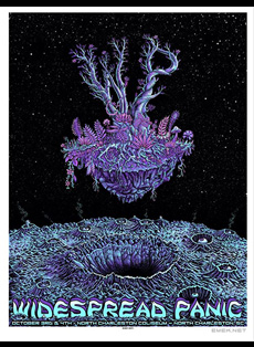 Emek Studios: Widespread Panic Space tree