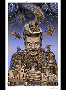 Emek Studios: Neil deGrasse Tyson in ohio stairway to heavens