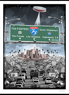 Emek Studios: Foo Fighters LA Freeway