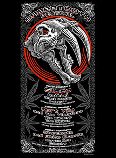 Emek Studios: sabertooth music fest 2015 at the crystal ballroom