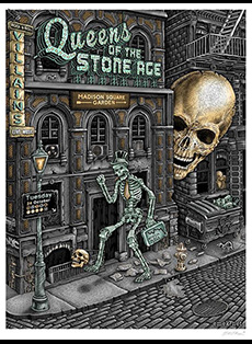 Emek Studios: Slightly Stoopid silkscreen on Pearl Paper 2017