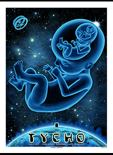 Emek Studios: Slightly Stoopid silkscreen on Pearl Paper 2017