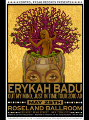 emek x: erykah badu ... out my mind... roseland