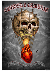 emek x: coheed + cambria... skull balloon 
