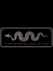 emek x: queens of the stoneage "snake" lasercut silkscreen
