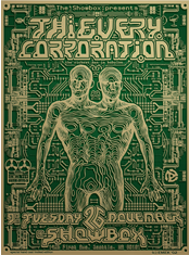 emek x: thievery corporation "concert circuit board" 